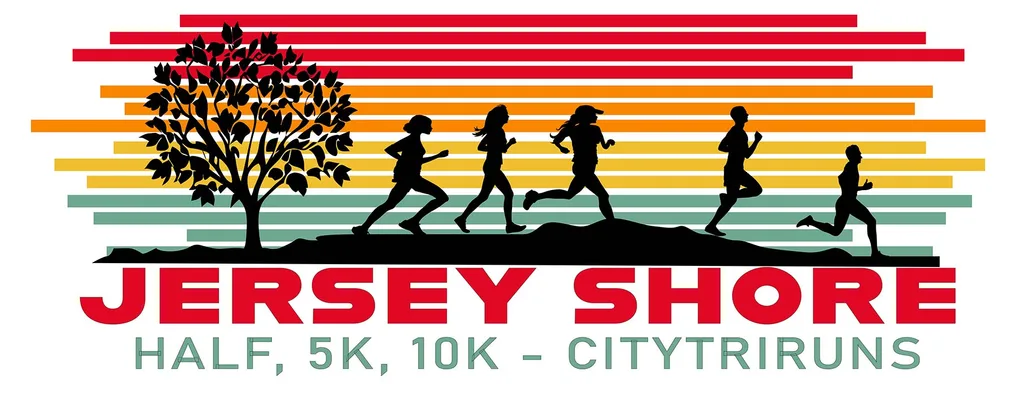 The Jersey Shore Summer Half, 10k, 5k 2026 logo