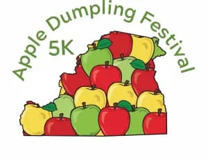 The Apple Dumpling Festival 5K Stuart VA 2026 logo
