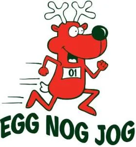 Egg Nog Jog 2026 logo
