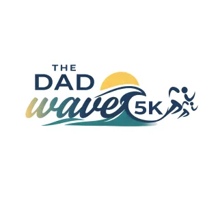 The Dad Wave 5K 2026 logo