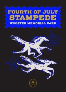 The Fourth of July Stampede 2026 logo