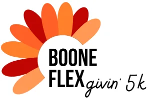 Boone FLEXgivin' 5K 2026 logo