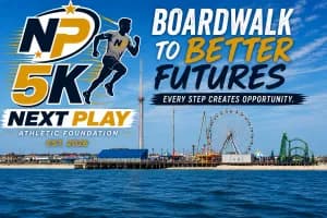 Next Play Athletic Foundation 5k 2026 logo