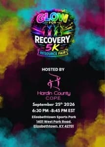 Glow for Recovery 5K Run/Walk 2026 logo