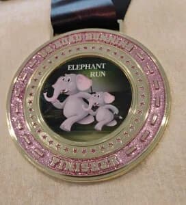 ELEPHANT RUN Virtual 5K, 10K, 13.1M, & 26.2M (August 2026) logo