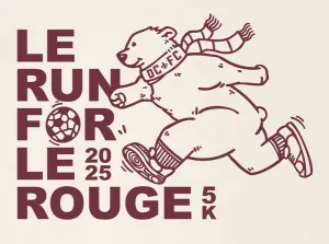 Le Run for Le Rouge 2026 logo