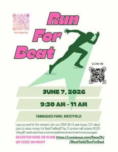 Run for Beat 2026 logo