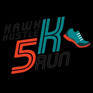 HAWK HUSTLE 5K RUN/WALK 2026 logo