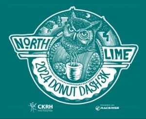 North Lime Donut Dash 3K 2026 logo