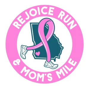 Rejoice Run & Mom's Mile 2026 logo