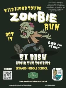 Seward Zombie Run 2026 logo