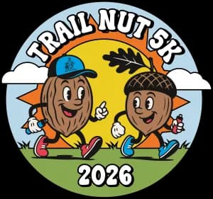 Trail Nut 5K and 1 Mile 2026 logo