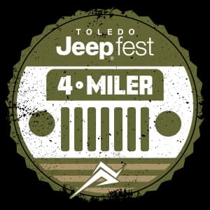 TOLEDO JEEP® FEST 4-MILER 2026 logo