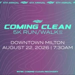 Coming Clean 5K Run/Walk 2026 logo