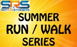Sea Rim Striders FREE Summer Run/Walk Series #3 2026 logo