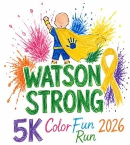 Watson Strong 5k Color Fun Run 2026 logo