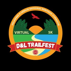 D&L TrailFest Virtual 5k 2026 logo