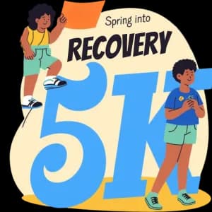 Spring into Recovery 5K 2026 logo