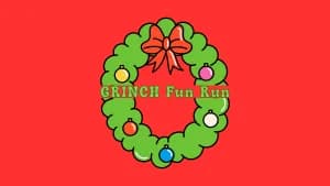 Grinch Fun Run 2026 logo