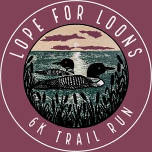 Lope for Loons 6k Trail Run 2026 logo