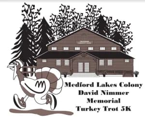 Medford Lakes Colony Turkey Trot 5K 2026 logo
