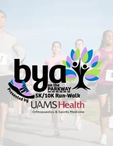 BYA on the Parkway 5K & 10K 2026 logo