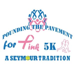 Pounding the Pavement for Pink Races 2026 logo