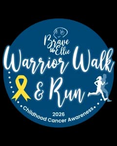 Brave like Ellie Warrior Walk and Run 2026 logo