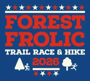 Forest Frolic Trail Race & Hike 2026 logo