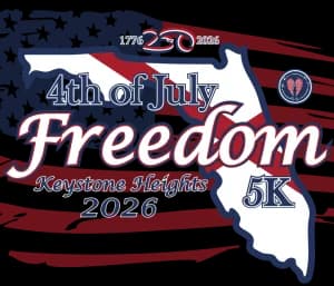 2026 Freedom 5k - Keystone Heights logo