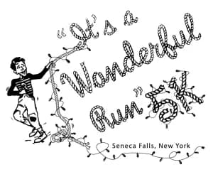 It's A Wonderful Run 5K 2026 logo