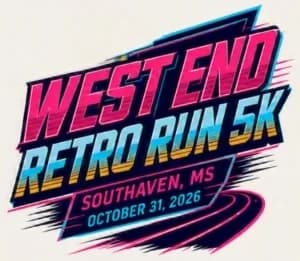 West End Retro Run 2026 logo