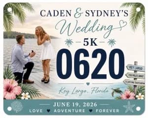 The Caden & Sydney Celebration 5K 2026 logo