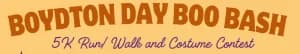 Boydton Day Boo Bash 5K Run/Walk and Costume Contest 2026 logo