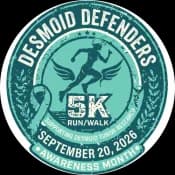 Desmoid Defenders 5K Run/Walk 2026 logo
