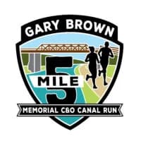 45th Annual Gary Brown Memorial C&O Canal Five Mile Run 2026 logo