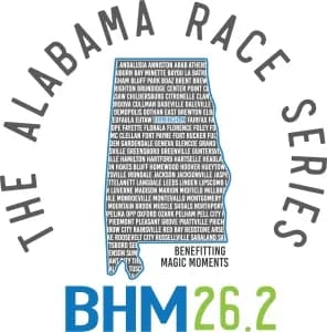 BHM26.2 2026- The Alabama Race Series logo