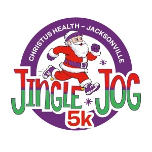 Jacksonville Jingle Jog 5K & Fun Run Presented by CHRISTUS Health 2026 logo