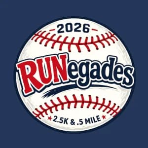 Fleet Feet's RUNegades 2.5K + Kids .5 Mile Dash 2026 logo