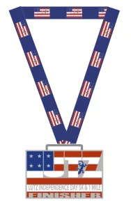 Lutz Independence Day 5k and 1-Mile Fun Run 2026 logo