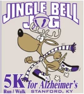 Stanford Jingle Bell Jog 5K Run/Walk for Alzheimer's 2026 logo