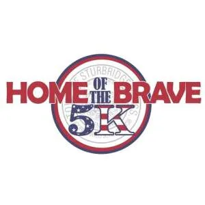Annual Home Of The Brave 5K Walk or Run - Fundraiser For Sturbridge Vets 2026 logo