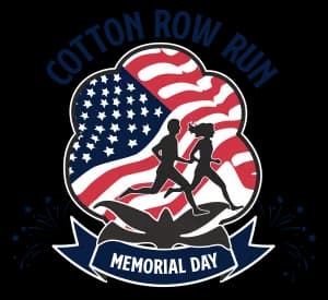 Cotton Row Run 2026 logo