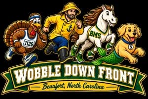 Wobble Down Front 5K Race and 1 Mile Fun Run 2026 logo