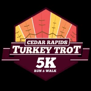 Cedar Rapids Turkey Trot 5K Run/Walk 2026 logo
