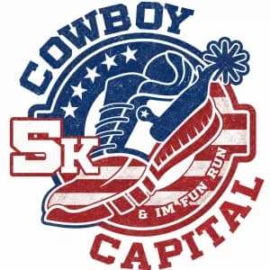 Cowboy Capital 5K & 1M Fun Run 2026 logo
