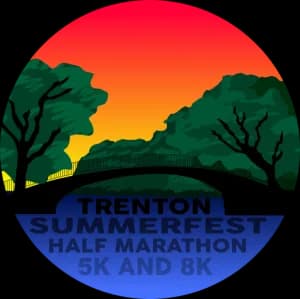 Trenton Summerfest Half Marathon, 8K, and 5K 2026 logo