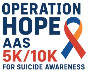 Operation Hope: AAS 5K/10K for Suicide Awareness 2026 logo
