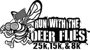 Run With The Deer Flies 25K, 15K & 8K 2026 logo