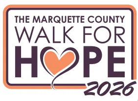 Marquette County Walk for Hope 2026 logo